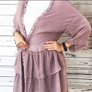 Mauve cardigan